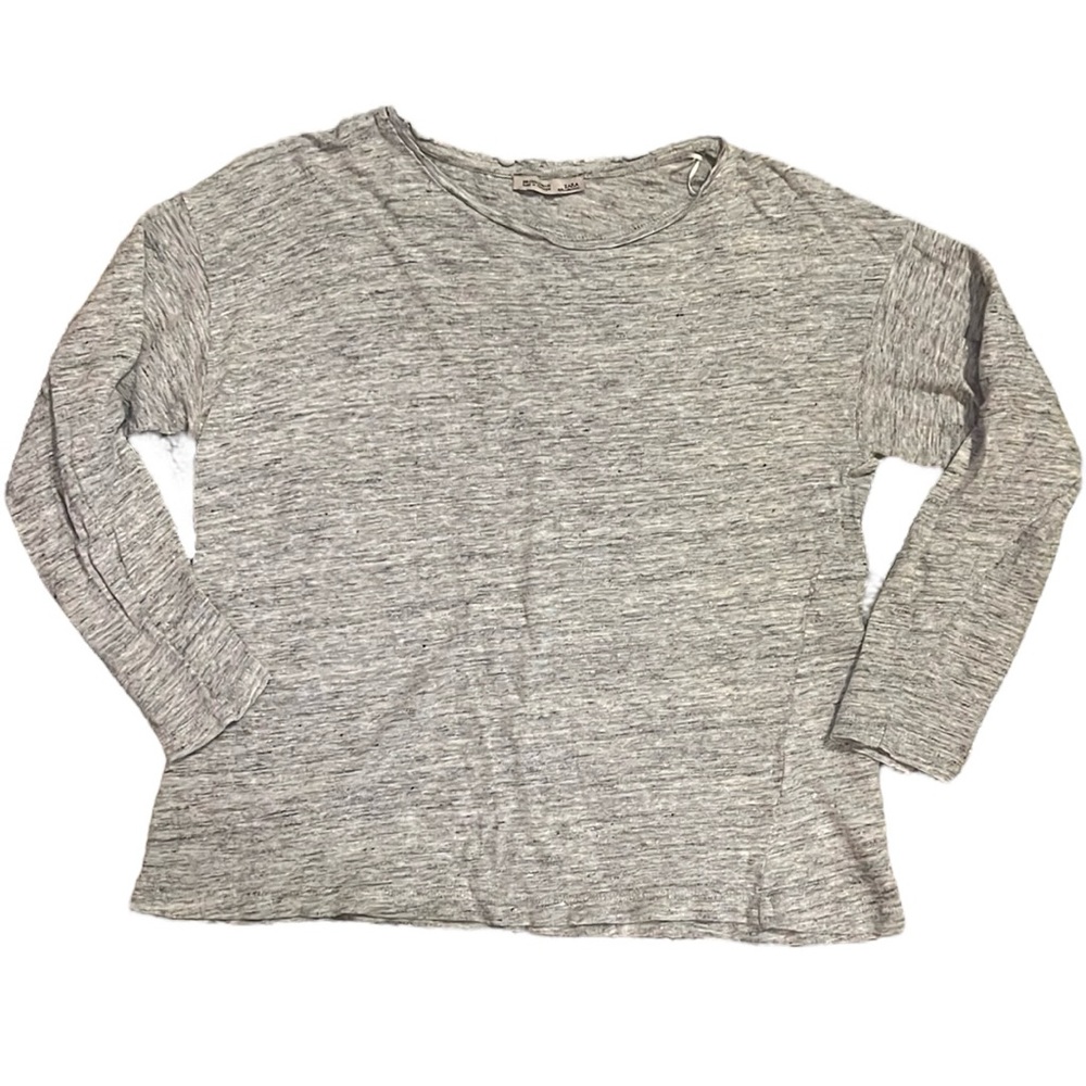 ๐ป Zara W/B Collection Heathered Grey Top